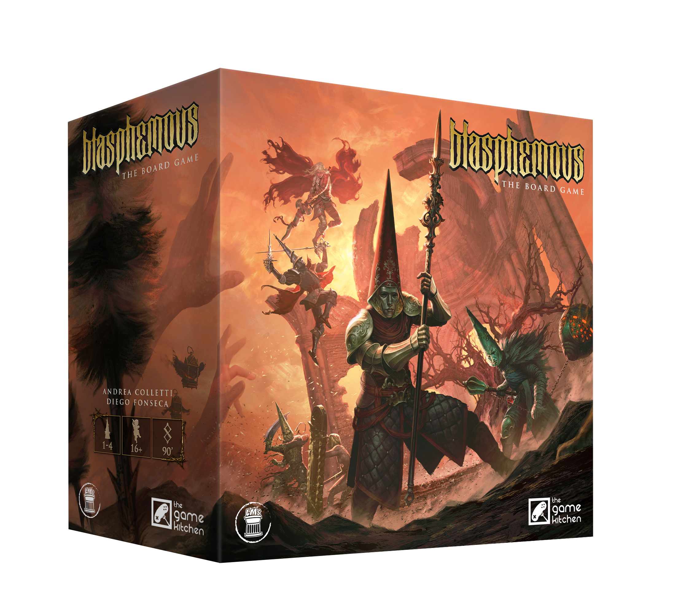 Caja de Blasphemous: The Board Game