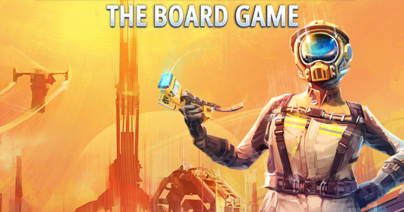 Arte promocional de Satisfactory: The Board Game